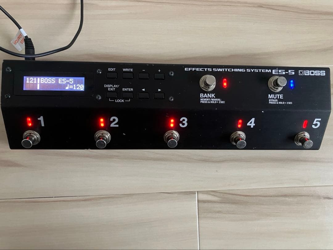 ギター BOSS ES-5 Effects Switching System