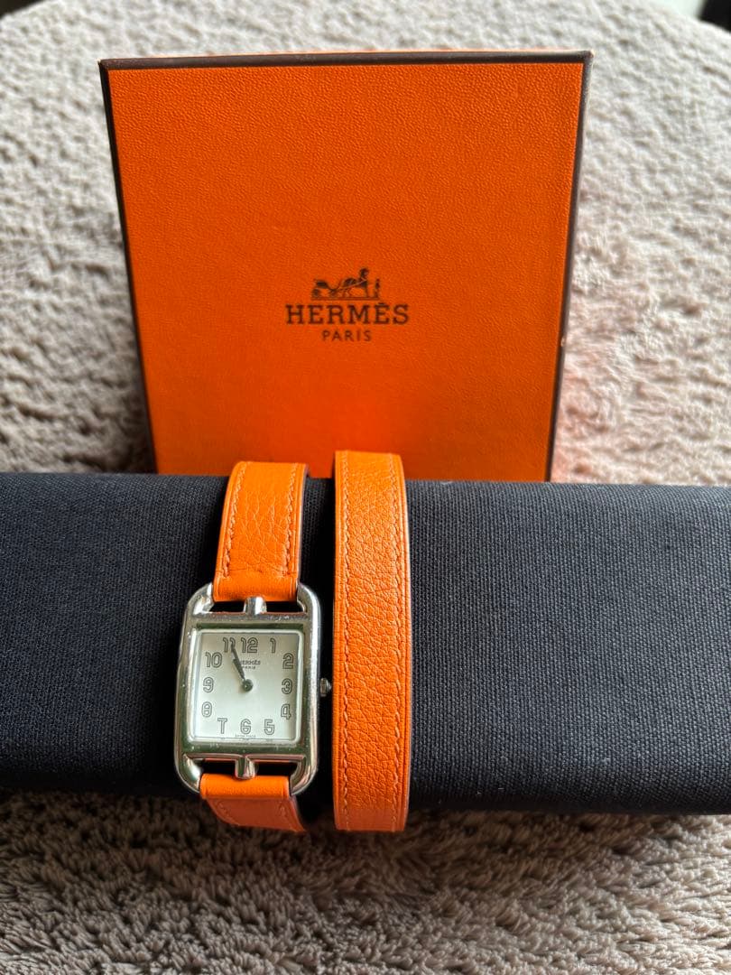 美品☆ エルメス腕時計　ケープコッド　ドゥブルトゥール　CC1.210