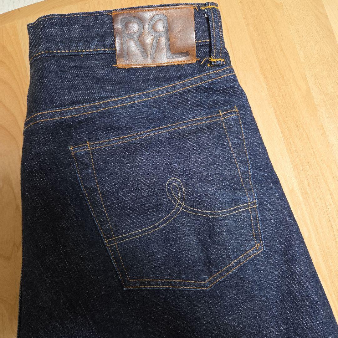 RRL ヴィンテージ5ポケット　セルビッチデニム