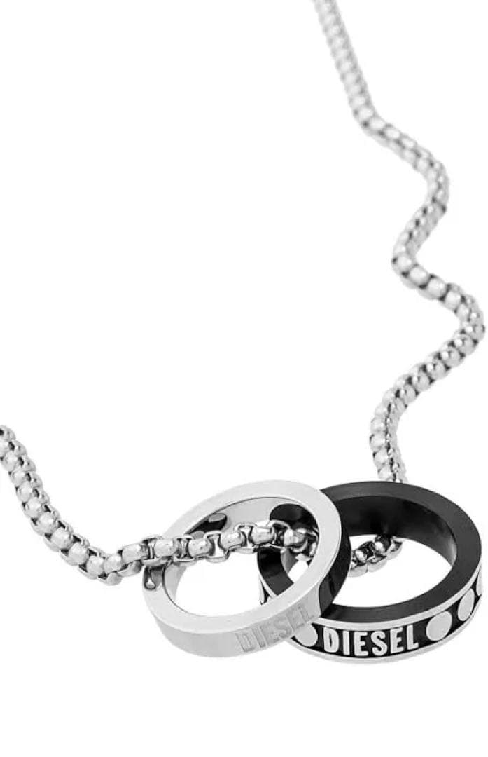 DIESELユニセックス リング シルバー ネックレス