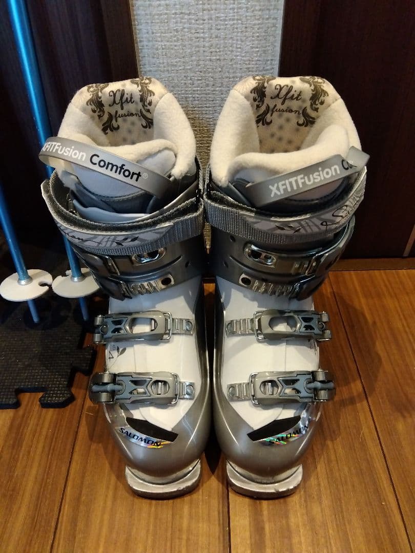 ♡美品♡/VOLKL/レディース用/スキーセット/メンテ・WAX済み✔