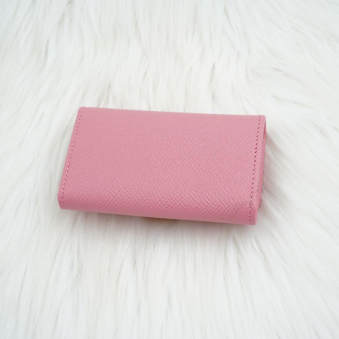 新品未使用品　箱・カード付き　BVLGARI ブルガリ　キーケース　サークル金具