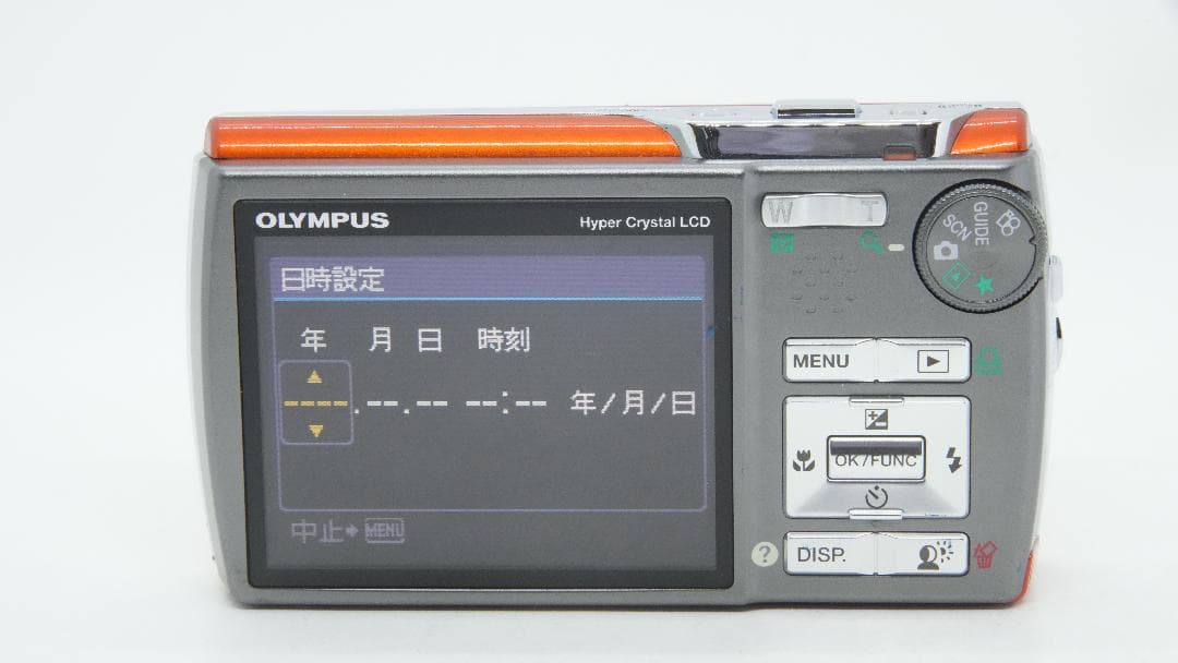 【A3117】 OLYMPUS µ 830 オリンパス ミュー オレンジ