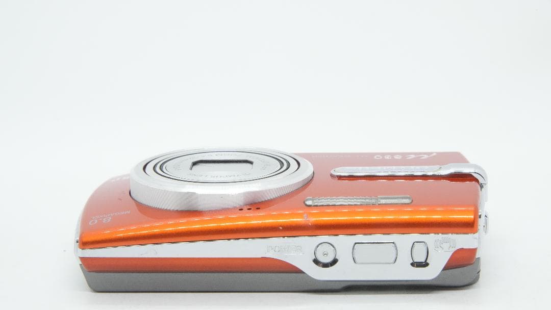 【A3117】 OLYMPUS µ 830 オリンパス ミュー オレンジ