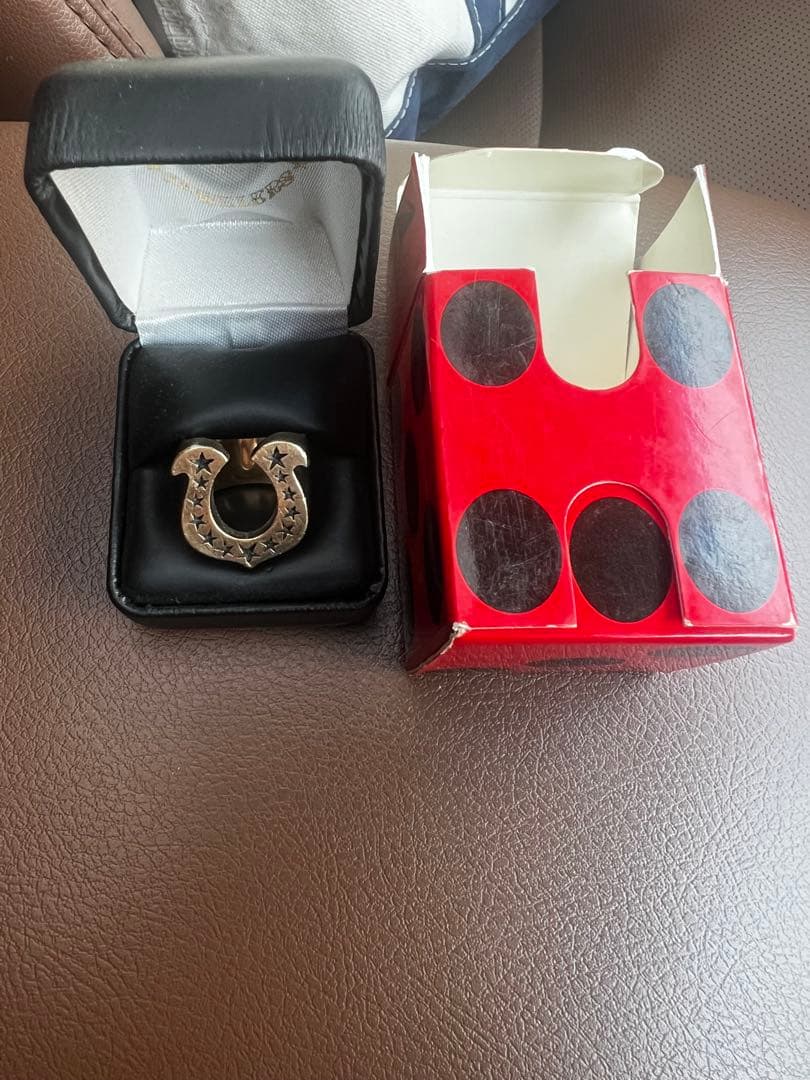 テンダーロインホースシューリング　ゴールド8k 13号 本日限定価格です。