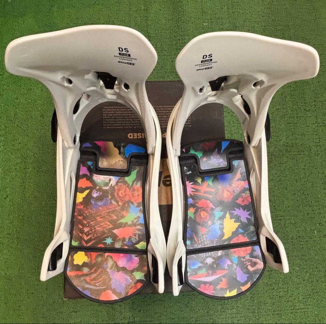 FLUX DS STEPON スノーボードビンディング ホワイトS