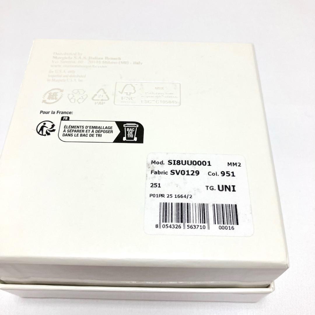 新品 25ss マルジェラ ナンバリングリングネックレス 銀シルバー 18297