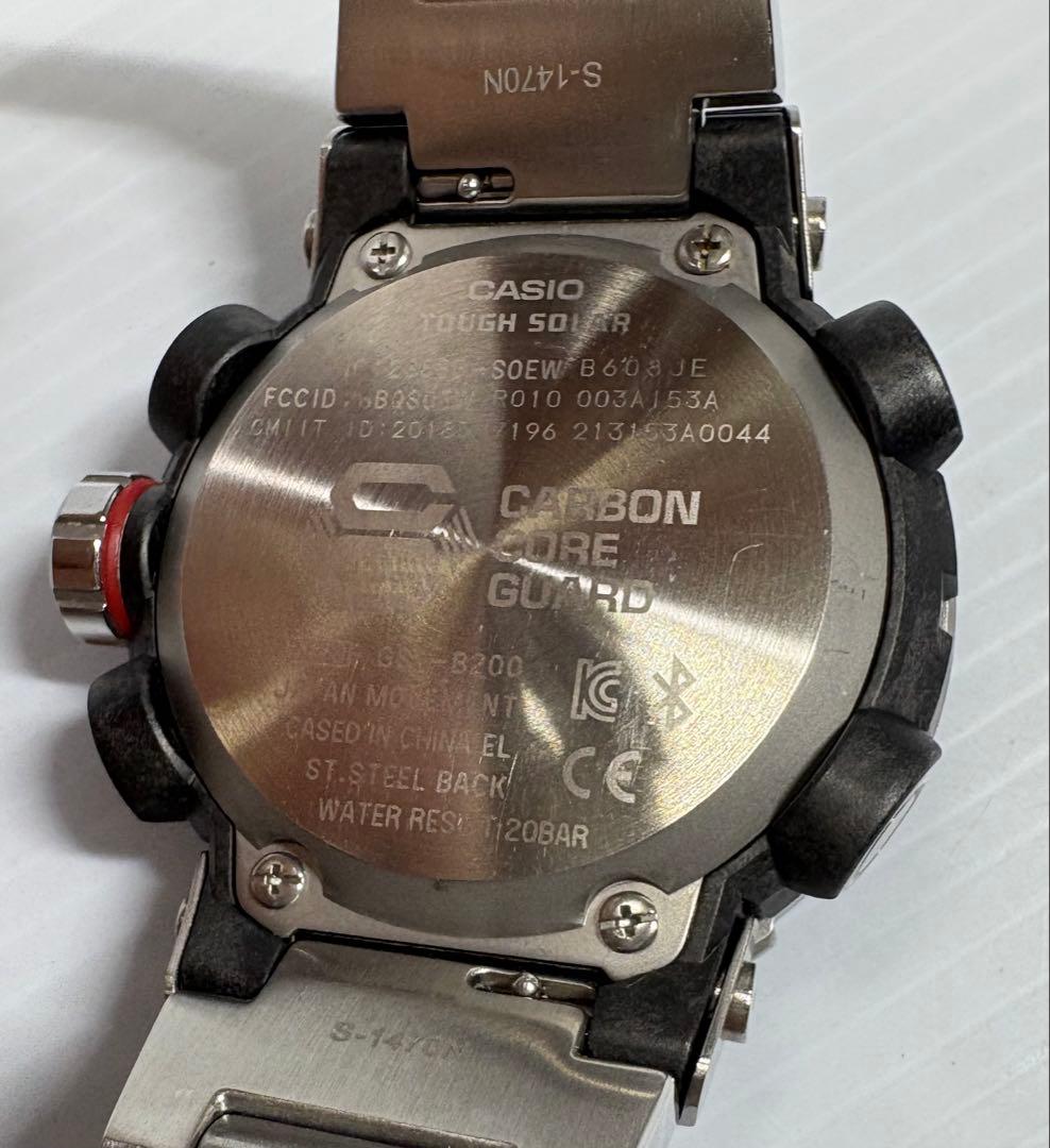 美品❗️CASIO・ G-SHOCK・GSTーB200D・ソーラー・スマホリンク