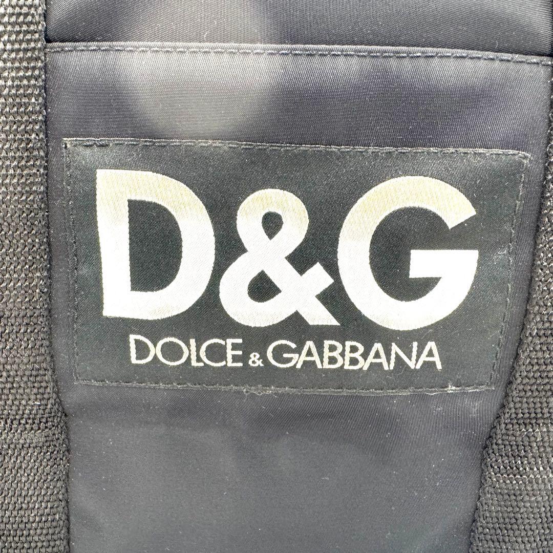 ✨美品✨D&G ボストンバッグ ハンドバッグ 旅行バッグ ロゴ 大容量 ブラック