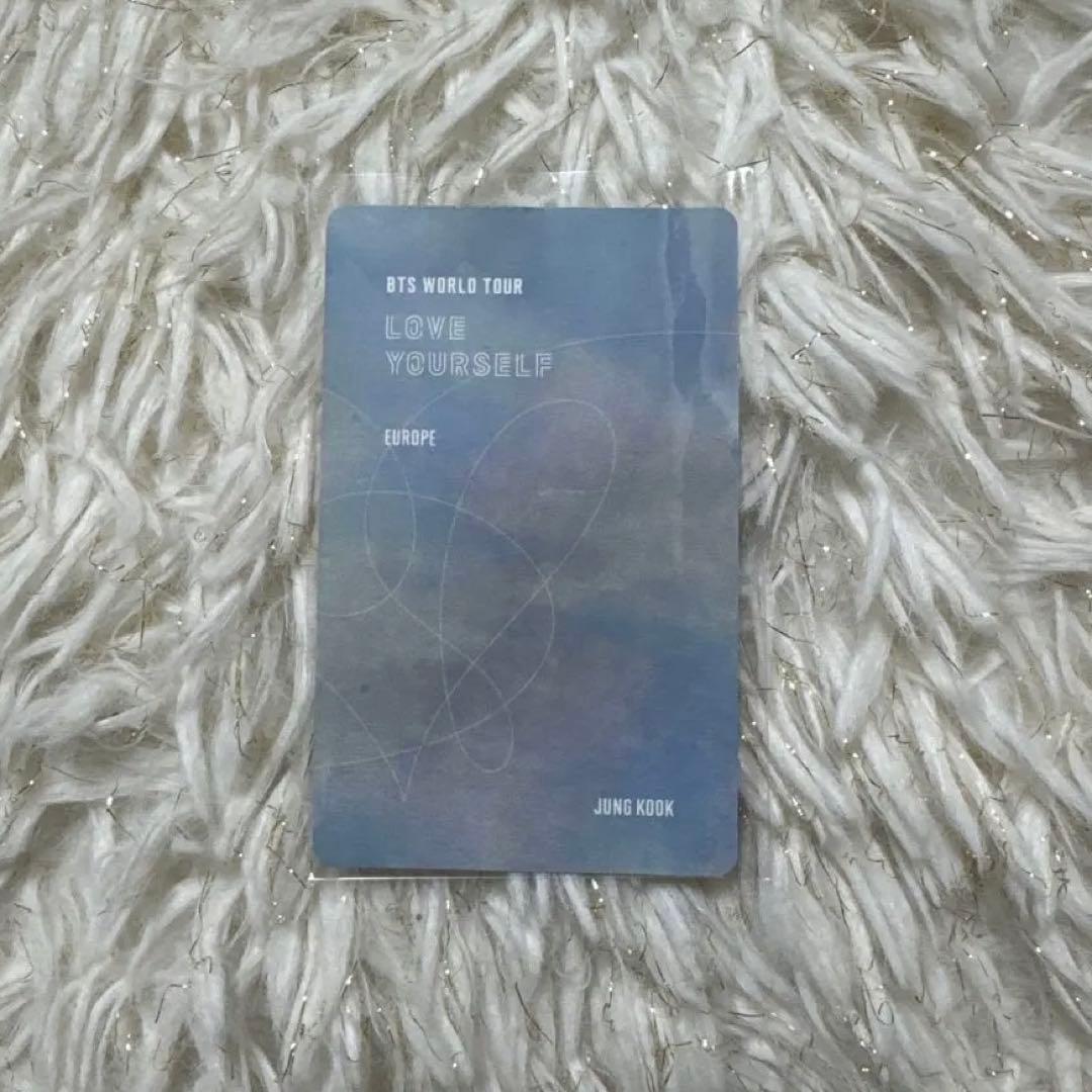 ジョングク LOVE YOURSELF ヨーロッパ DVD特典トレカ(+おまけ)