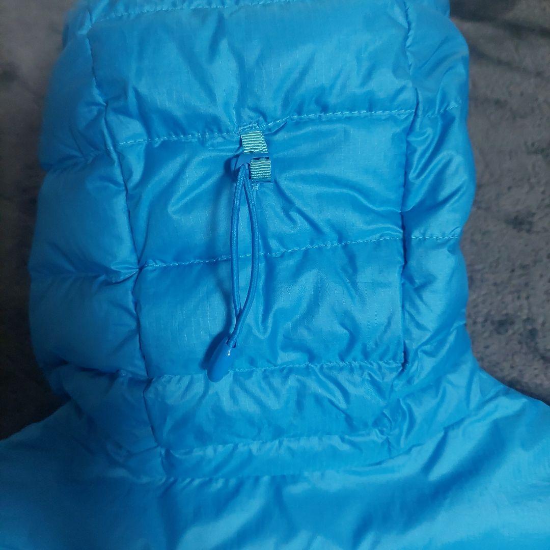 patagonia ダウンセーター フーディー STY8470 FA14 青 M