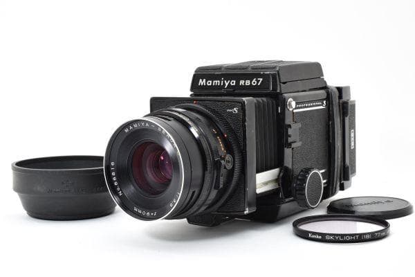 フィルムカメラ Mamiya RB67 pro S SEKOR 90mm f3.8 #435-1