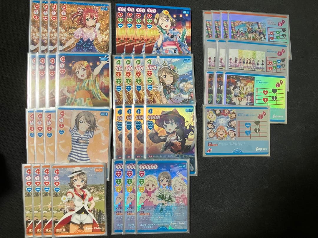 ラブライブカードゲーム　ラブカ　三神Aqours デッキパーツ　セット