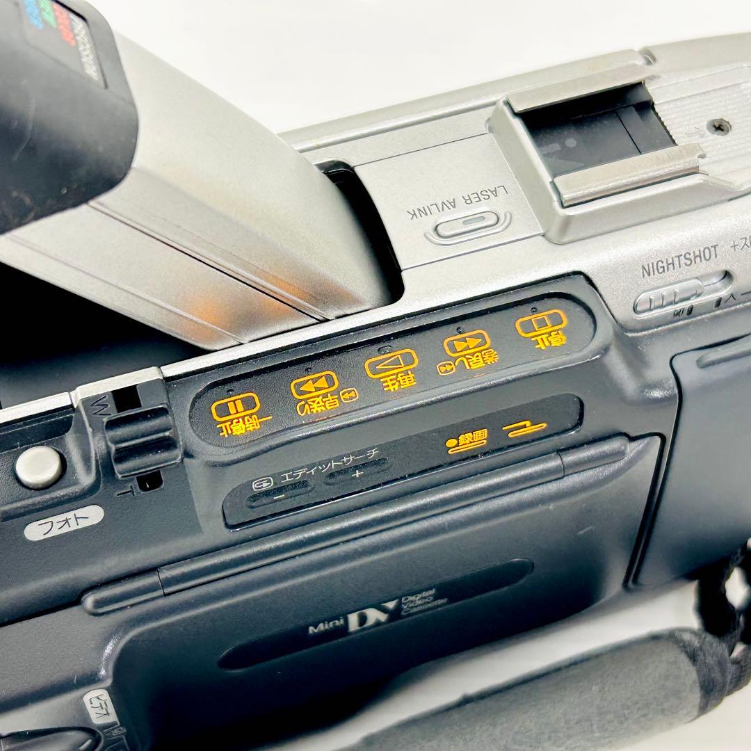 希少動作品 SONY miniDV ハンディカム DCR-TRV8 シルバー