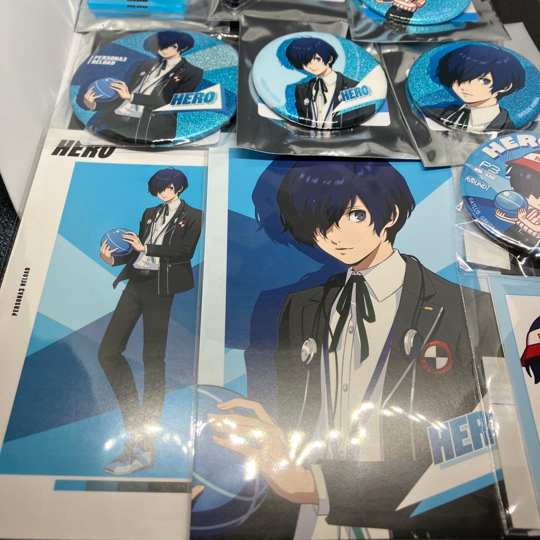 ペルソナ3 リロード × ラウンドワン コラボ 主人公　12点セット