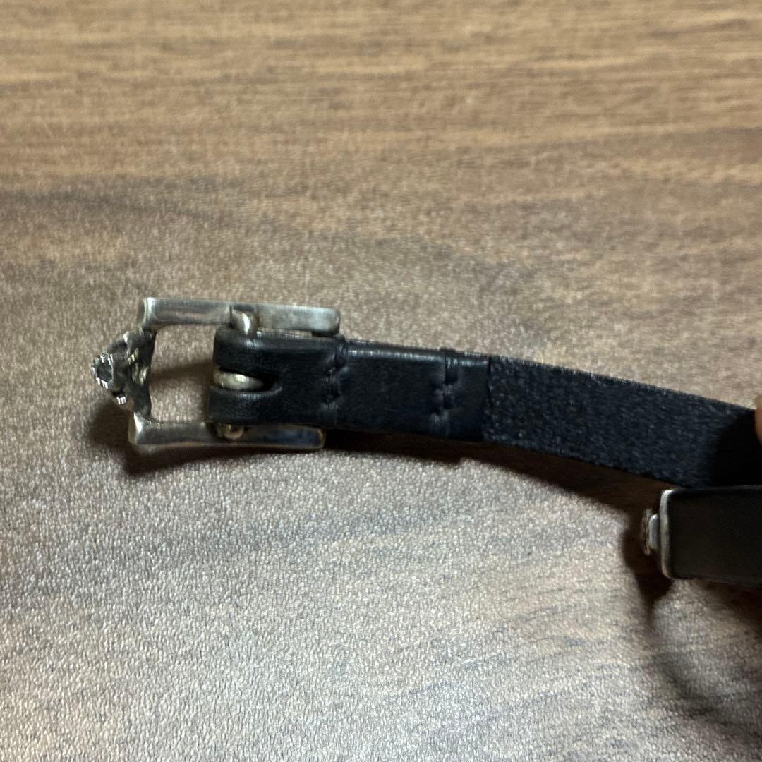 サーティーンデザインズ ダブルローリングレザーブレスレット