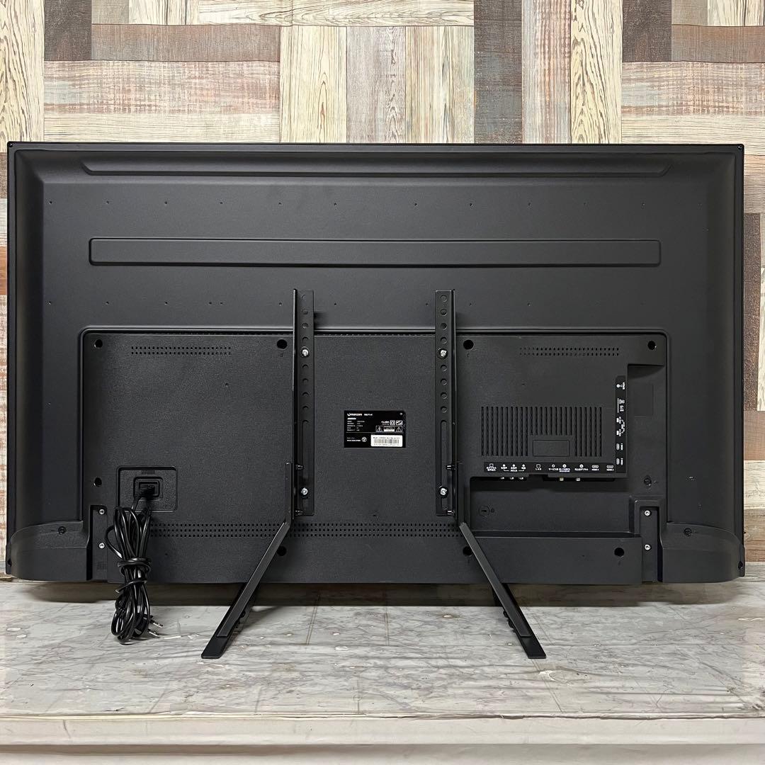 即日受渡❣️全国送料込マクスゼン50型4K液晶テレビ外付HDD対応新品リモコン付