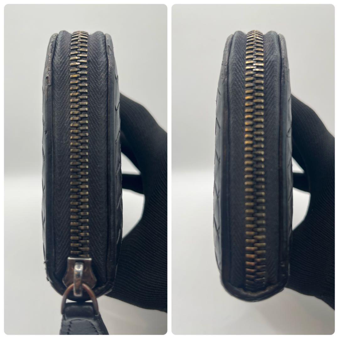 正規品✨ ボッテガヴェネタ イントレ ラウンドファスナー ジップ 801