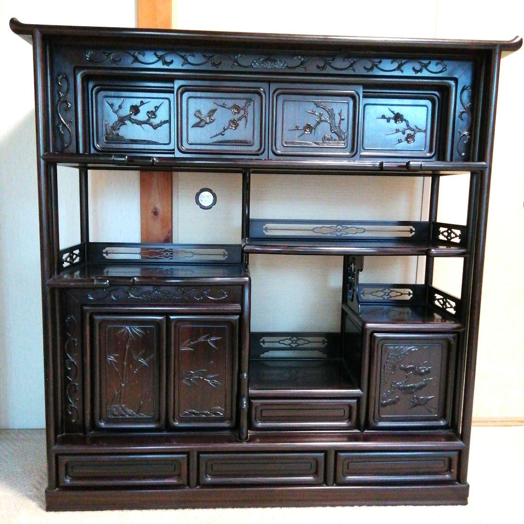 飾り棚　茶箪笥 アンティーク