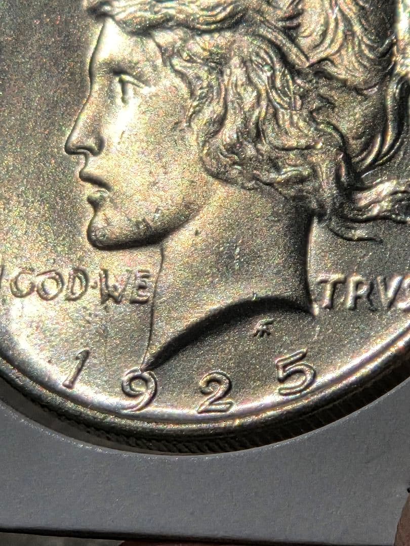 アメリカ合衆国　ピースダラー(1ドル)銀貨　1925