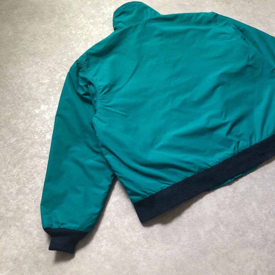 90sL.L.BeanウォームアップジャケットフリースナイロンジャケットUSA製