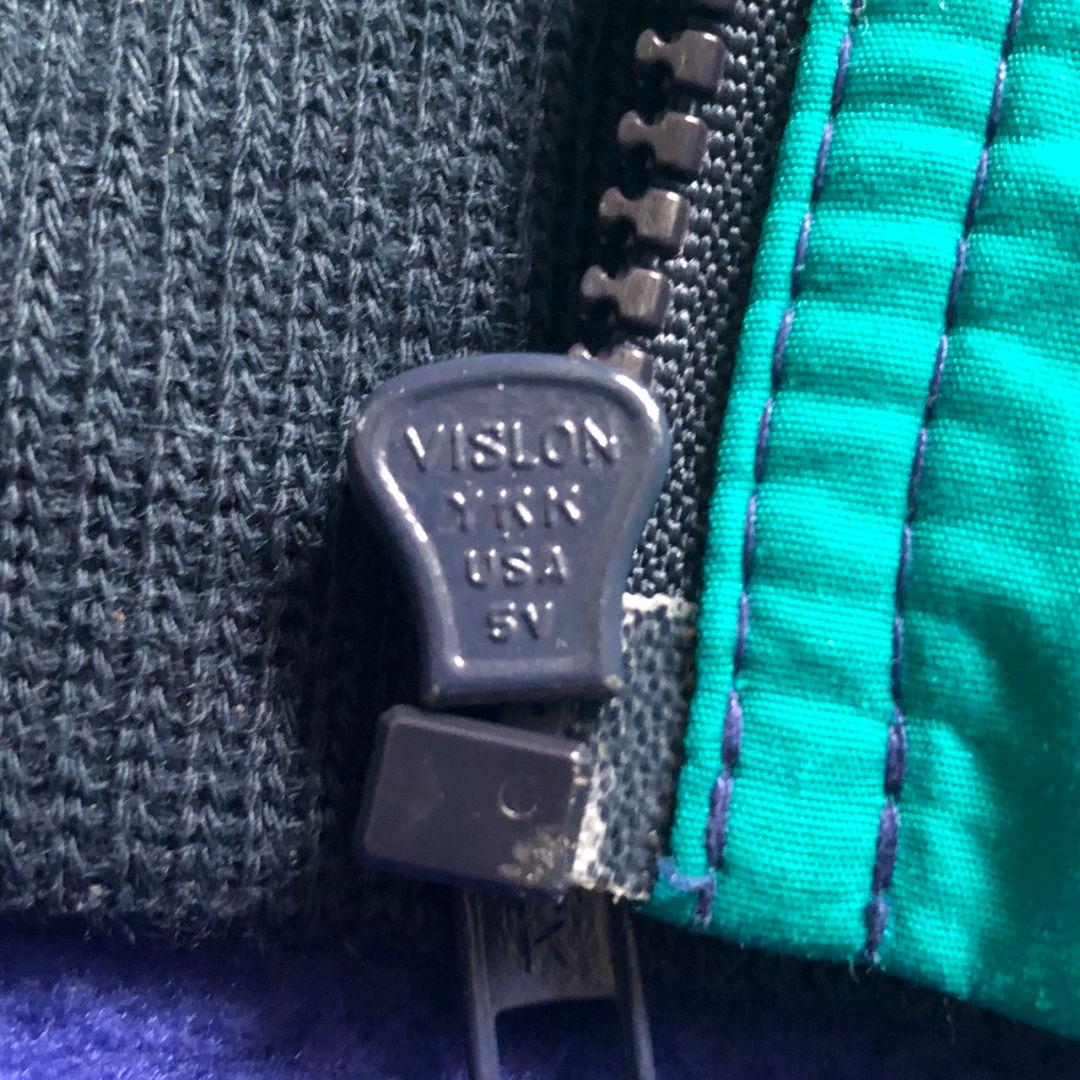 90sL.L.BeanウォームアップジャケットフリースナイロンジャケットUSA製