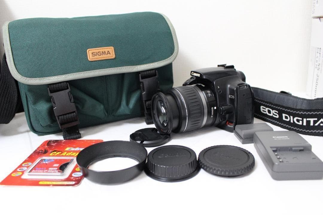 Canon Kiss digital X 標準ズームレンズセット 初心者セット