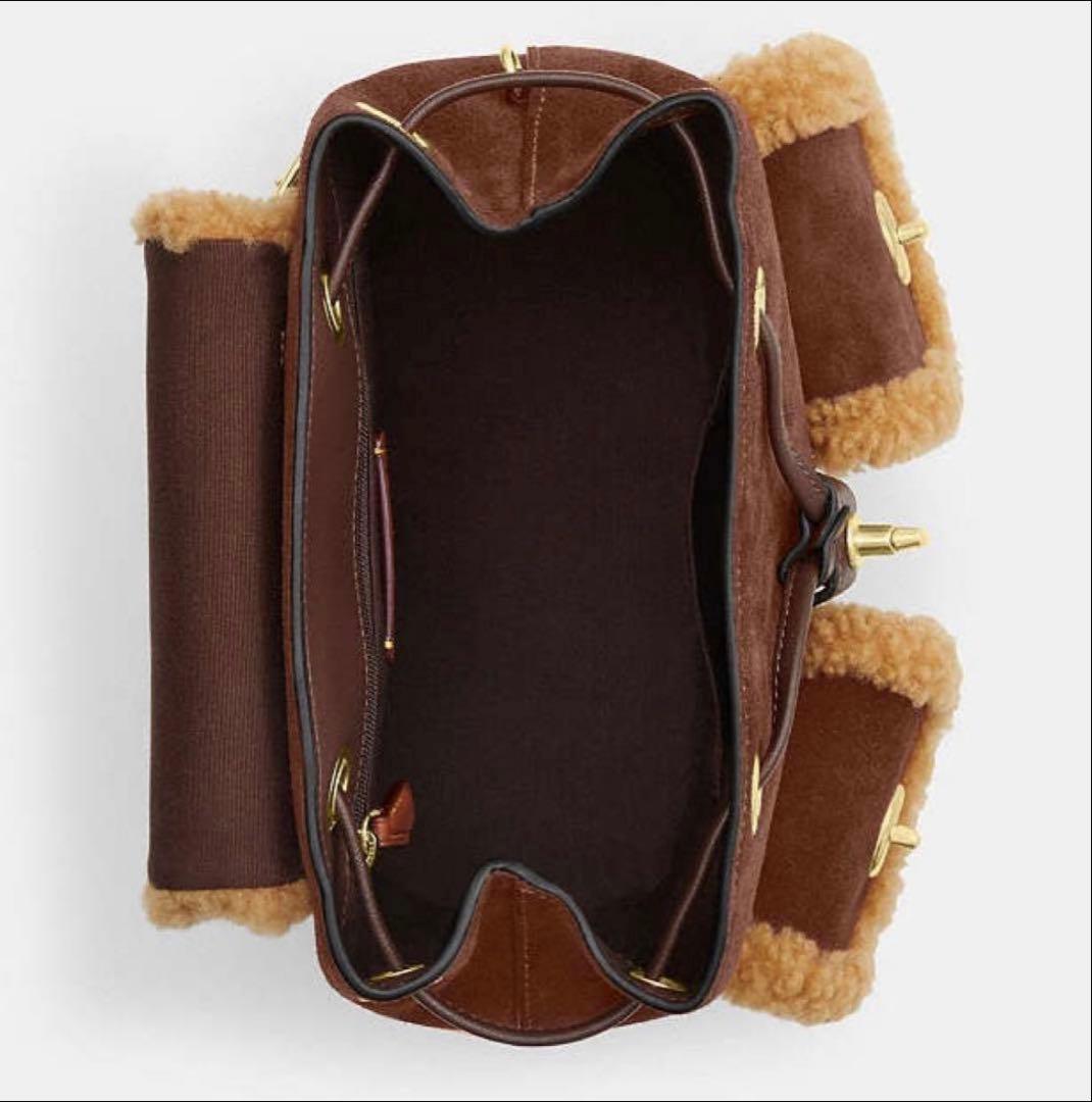 COACH ハドリー バックパック ヴィンテージ ブラウン マルチ