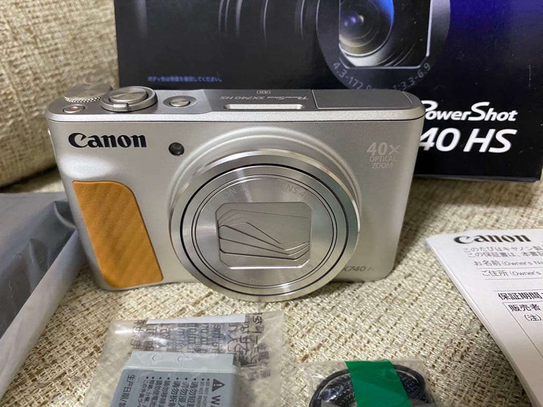 展示品　Canon PowerShot SX740 HS シルバー