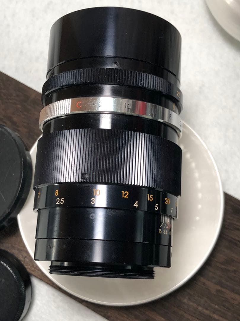 レア　super yashino-dx 135mm f2.8 m42