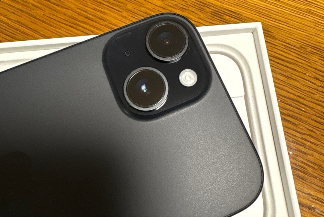 iPhone15本体 バッテリー状態91%