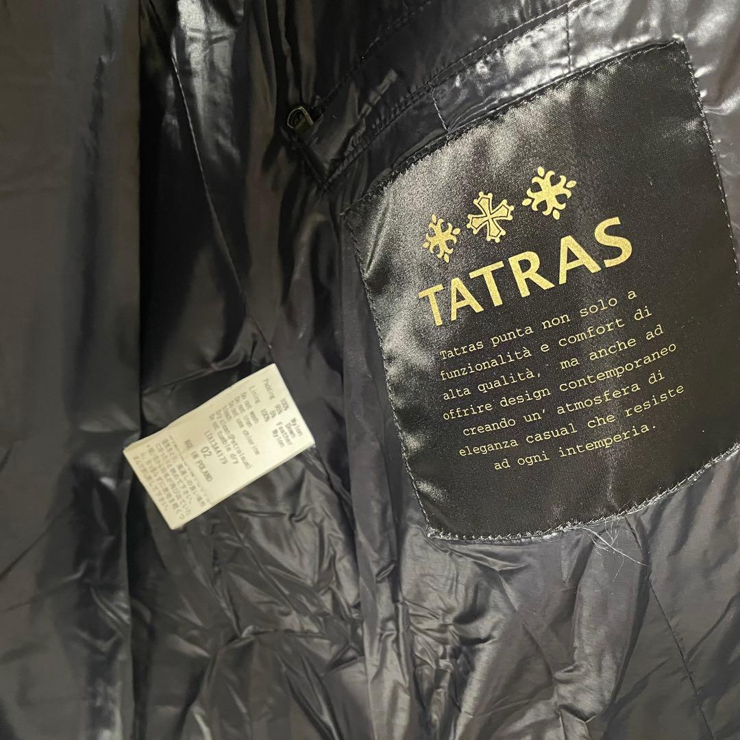 タトラス　ダウン　ロング ブラック　サリン　レディース　サイズ02