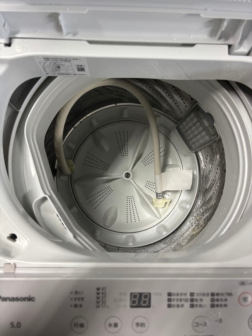 パナソニック洗濯機5kg NA-F50B152022年製T