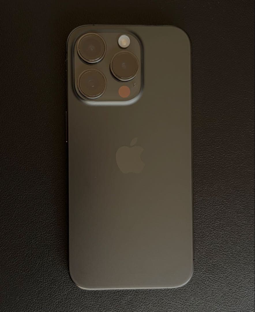 Apple iPhone 15 Pro 92% ブラックチタニウム　128GB