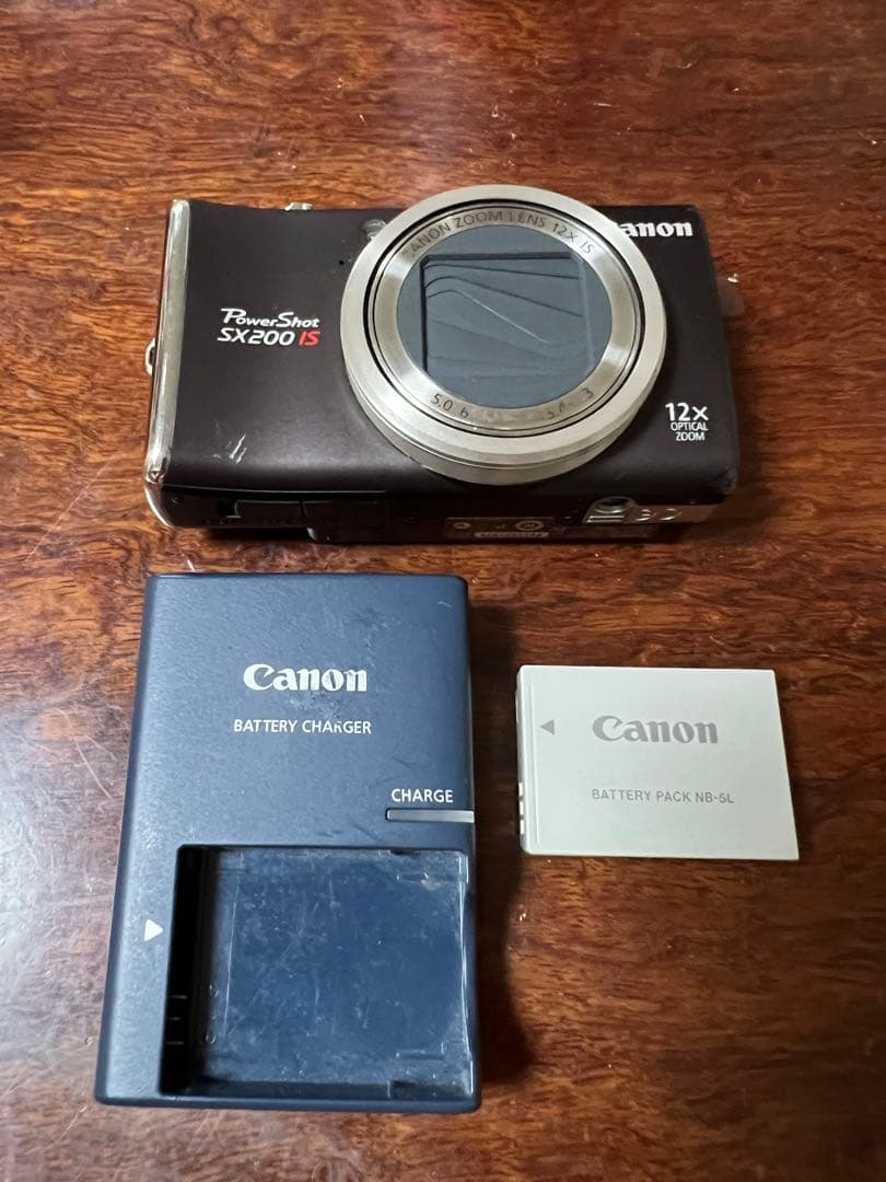 Canon PowerShot SX200 IS デジタルカメラ 中古稼動品