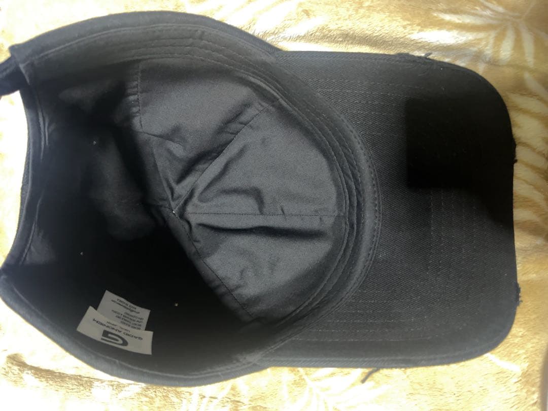 gadid anoniem キャップ　KIPP BLACK