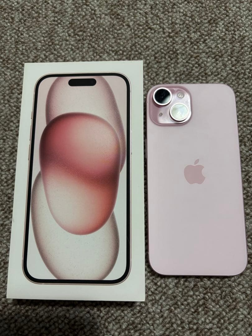 iPhone15 256GB ピンク　SIMフリー