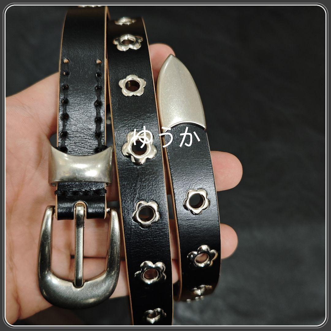 小物 Our Legacy BELT LeatherBlack 90