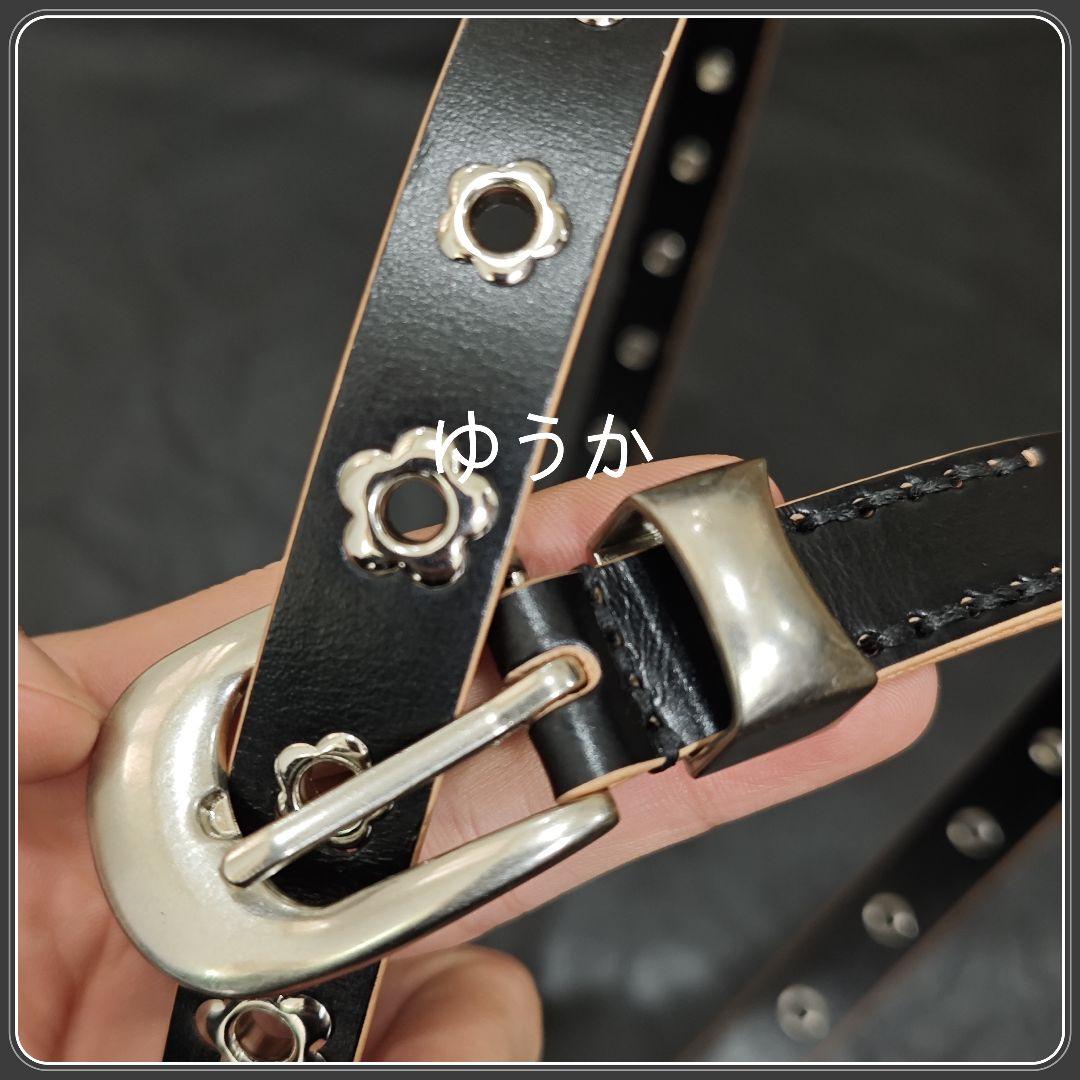 小物 Our Legacy BELT LeatherBlack 90