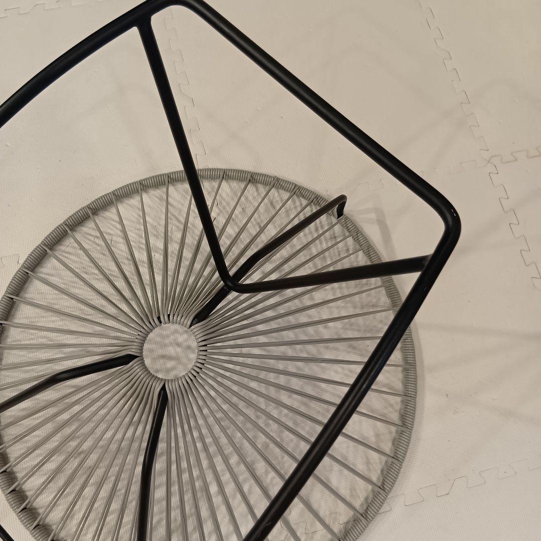 さる！！アカプルコ ロッキングチェア　グレー