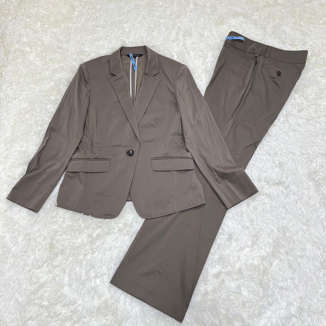 23区 ニジュウサンク パンツスーツ　セットアップ　ストレッチ　Lサイズ　40