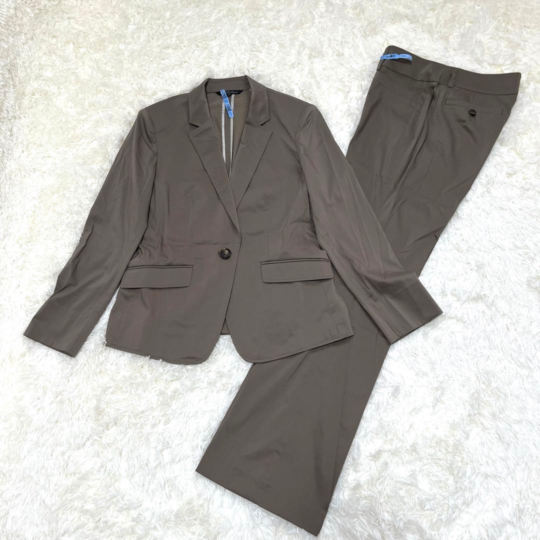 23区 ニジュウサンク パンツスーツ　セットアップ　ストレッチ　Lサイズ　40