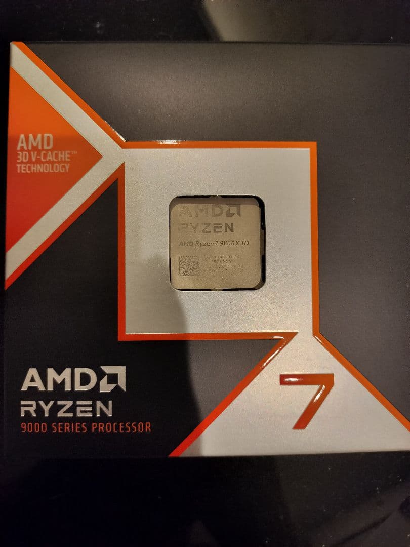 ヤ*リ様 AMD Ryzen 7 9800X3D CPU　オマケ箱