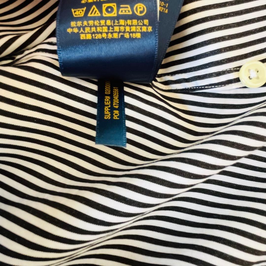 パッキー　おまとめ　ポロラルフローレン　シャツ　ブラウス　白　ストライプ