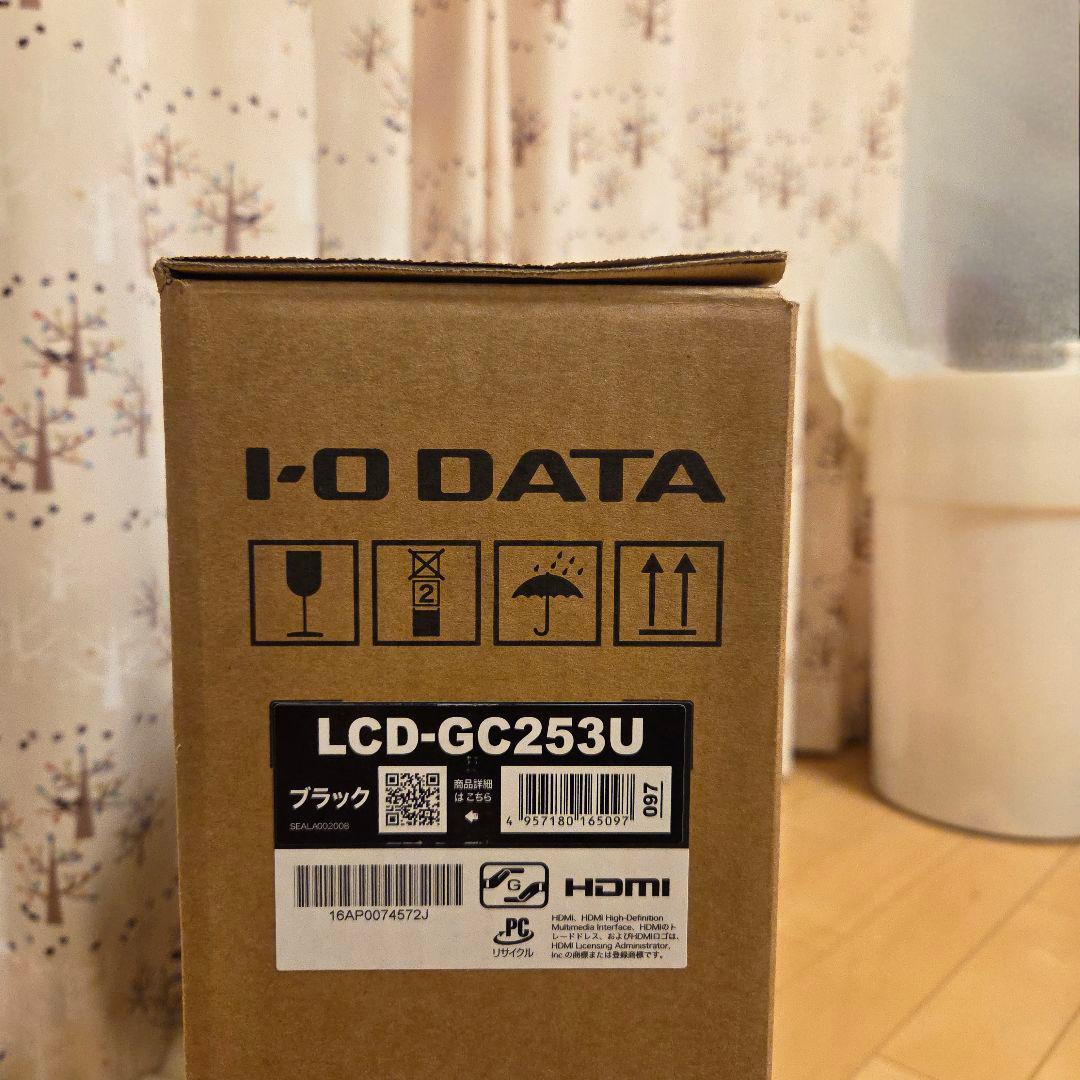 新品 未開封 ゲーミングモニター 24.5型 LCD-GC253U 240㎐対応