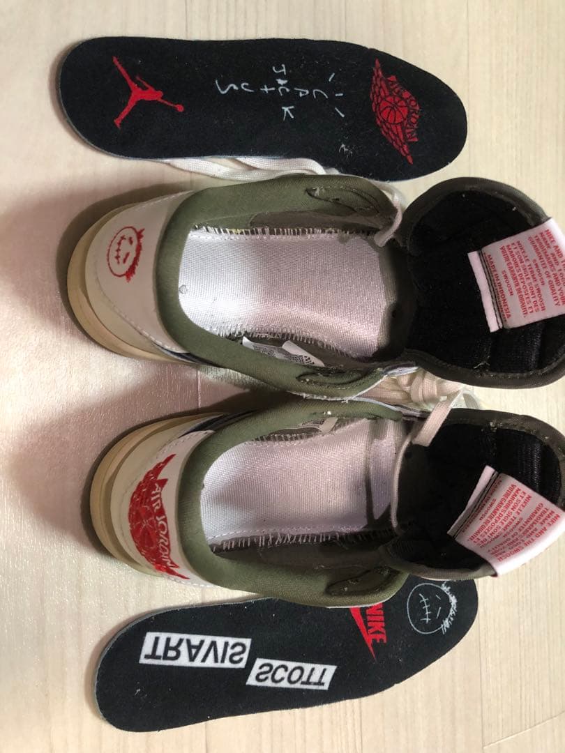 スニーカー Travis Scott Nike Reverse Olive 21cm