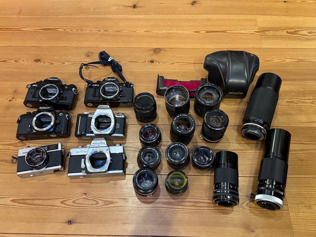 ジャンクカメラ　レンズ　まとめ