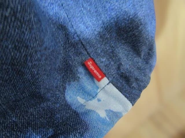 THE NORTH FACE×SupremeマウンテンパーカーMブリーチデニム