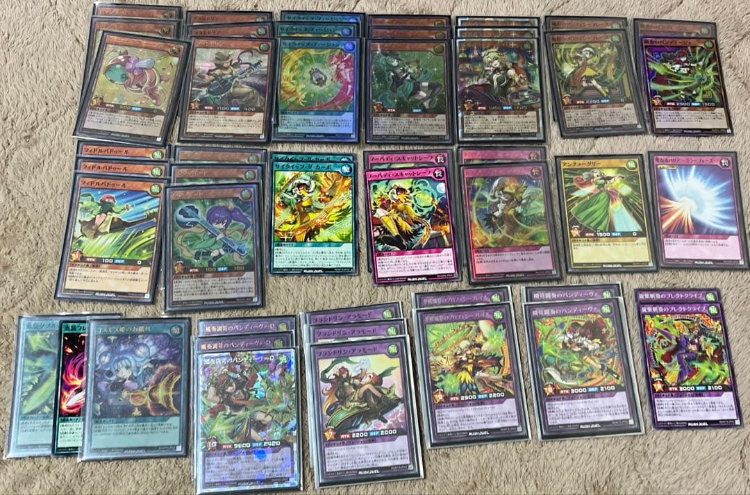 ラッシュデュエル　風サイキック族　ハンディーレディ　デッキ　計2種