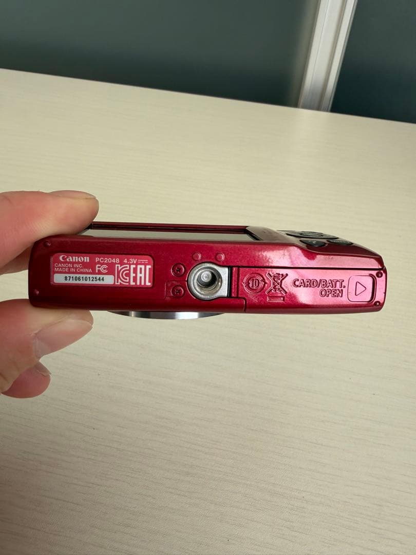 Canon IXY 120 レッド コンパクトデジタルカメラ